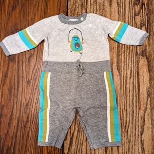 Angel Dear avocado romper